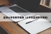 篮球小学生教学视频（小学生蓝球教学视频）