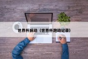 世界杯脉动（世界杯跑动记录）