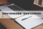 昆明电子游戏机经营部（昆明电子游戏机市场）