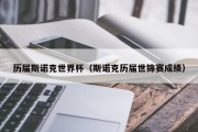 历届斯诺克世界杯（斯诺克历届世锦赛成绩）