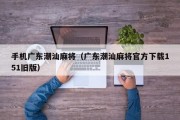 手机广东潮汕麻将（广东潮汕麻将官方下载151旧版）